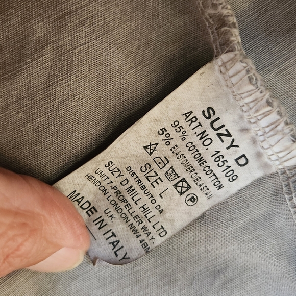 Suzy D London Military Jacket Taupe Large - Picture 3 of 7